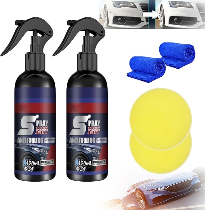 Multi-functional Coating Renewal Agent, Car Coating Agent Spray, Coating Renewal Agent Spray, Car Coating Agent Ceramic 3 in 