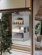 Underbed Storage Organizer with Hanging Closet Organzier