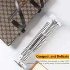 Portable Garment Rack, Folding Clothes Rack, Collapsible Clothing Rack for Dance, Travel, Camping, Laundry, Indoor, Outdoor, 