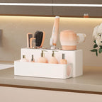 Lifewit Hair Tool Organizer Countertop, Removable Blow Dryer Holder for Bathroom, Acrylic Hot Tools Organizer Storage for Cur