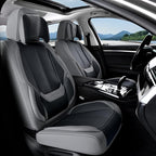 Coverado Seat Covers, Car Seat Covers Front Seats, Car Seat Cover, Car Seat Protector Waterproof, Seat Cushion Nappa Leather 