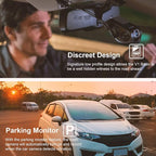Rexing V1 Basic Dash Cam 1080P FHD DVR Car Driving Recorder, 2.4" LCD Screen 170°Wide Angle, G-Sensor, WDR, Parking Monitor, 