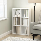 Furinno PELLI Book Shelf, 3x2 Bookshelf, Cube Storage Organizer Cabinet, 11.6 x 24.2 x 35.9, for Living Room, Bedroom, Home O