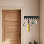 2 Pack Key Holder Wall Mount, Key Holder for Wall,Key Wall Holder, Key Hooks Hanging Keys, Key Hanger Wall Mount with 8 Hooks