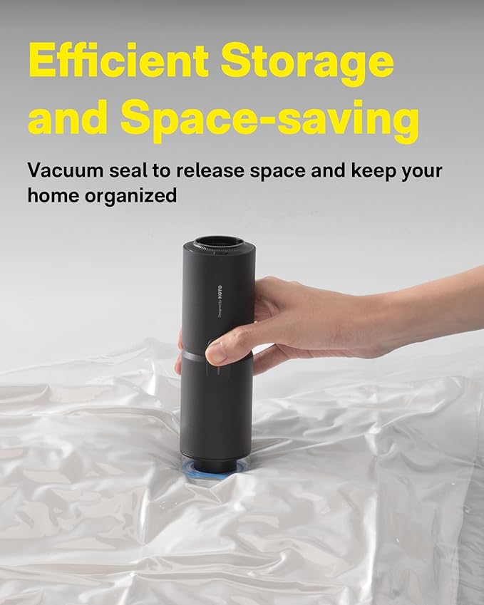HOTO Handheld Vacuum Cleaner Cordless, Desk Vacuum Cleaner Compressed Electric Air Duster 15000Pa Suction, 4-in-1 Portable Vo
