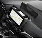 LUWU [New 2026 Sienna Accessories Dashboard Storage Tray Compatible with 2025 2026 Toyota Sienna Accessories Behind Screen Organizer Display Box Dash Tray w/Lid (ONLY for 12.3-INCH Screen)