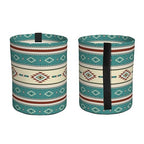 Native Indian Western Tribal Car Trash Can Collapsible Garbage Can,Hanging Trash Bag Water Proof with Suitable for Storage for Car Interiors,Home