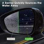 FOLLOWIN Ceramic Coating for Car Side Mirror, Glass Coating, Water Beading Technology, Advanced Water Repellent for Backup Ca