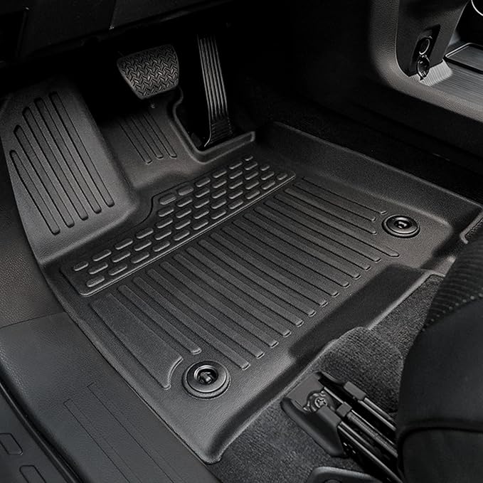 Floor Mats for Toyota Sienna 2021-2026, All Weather Floor Mats Lower Trunk Cargo Liner Accessories, Full Coverage Set (Fit 7 Sests)