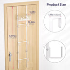 SWTYMIKI Over Door Hat Organizer - Wall Mounted Hat Rack with 6 Hooks and Metal Basket Design, Hanging Baseball Cap Organizer