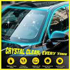 Cerium Oxide Glass Polishing Kit - Remove Scratches, Water Spots & Restore Clarity | Windshield Scratch Remover with Polish & Sealant | Complete DIY Kit