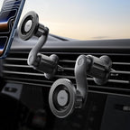 ESR OmniLock for MagSafe Car Mount, 360° Rotation, Car Phone Mount for Air Vent, Magnetic Phone Holder for iPhone 17e/17/16/15/14/13/12,Google/Samsung/Android,All Smartphones(2 MagSafe Rings Included)