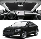 Custom Fit Windshield Sun Shade for Audi A3 2022-2026, Blocks UV & Heat, Front Window Sunshade Accessories, Easy Fold & Store Keep Your Car Cooler