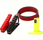 Jumper Cables Adapter for Ryobi 18V Battery - 2FT 8AWG Portable Car Jump Starter Booster Cables, Automotive Emergency Power Tool for Car Truck SUV Jump Starting Using Tool (8AWG 2FT)