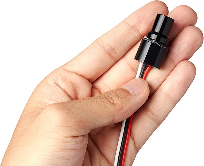 Mini LED Dimmer Knob with Rotary Control Switch - pwm dimming for 12-24V LEDs, Fully Waterproof, dim up to 4.8A at 12V or 2.4A at 24V: car Automotive, Marine, Low Voltage Under Cabinet Lights