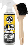 Chemical Guys Pet Mess Cleaning Kit, Furbidden Odor Eliminator 16 oz with Interior Detailing Brush Cleans, Pet Smells, Hair a