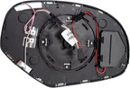 TRQ Mirror Glass w/Backing Plate Heated Driver Side Compatible with Cadillac Chevy GMC SUV