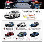 300lbs Lockable Roof Rack Cross Bars Compatible with Subaru Crosstrek 2024 2025 2026 (Not for Wilderness), Aluminum Roof Rails Crossbar for Rooftop Cargo Bars Luggage Bike Kayak Racks