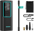 Tire Inflator Portable Air Compressor, 150 PSI Mini Car Air Pump with 6000mAh Battery,12V DC, Pressure Gauge, Cordless Tire Inflator Rechargeable with Display & LED for Car, Motocycle, Bikes, Balls