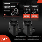 A-Premium 2-PC Rear Reverse Backup Parking Assist Sensor Compatible with Select Ford & Lincoln Models - Expedition 2003, Navigator 2003-2006, Town Car 2003-2005, LS 2004-2006, Replace# 1S7j15K859AA