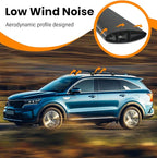 300LBS Roof Rack Cross Bars 300lb Compatible with Kia Sorento and Sorento Hybrid 2021-2026 with Flush Rails,Heavy Duty Lockable Aluminum Roof Rails Crossbars Cargo Bars Carrier Luggage