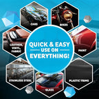 MAXLONE ™ Car Spray with Triphene® Technology, Quick Spray & Wipe All Purpose Waterless Detailer - Clean, Shine, Protect Pain