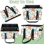 Reusable Grocery Bag, Foldable Large Shopping Tote Bag for Groceries Kitchen Picnic Car Trunk