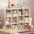 Homsorout Fabric Closet Storage Cubes - 4 Pack Square Storage Bins with Dual Handles for Clothes, Towels, Toys, Cube Storage 