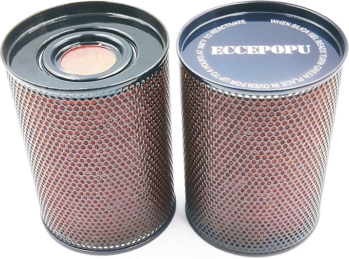 Gun Safe Dehumidifier 300g - Silica Gel Desiccant Canister, Moisture Absorber for Gun Cabinets & Safes, Protect 80 Cubic Feet