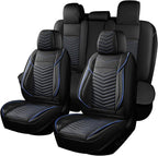 Car Seat Covers, Breathable and Waterproof Faux Leather Automotive Seat Covers, Universal Anti-Slip Driver Seat Cover for Car