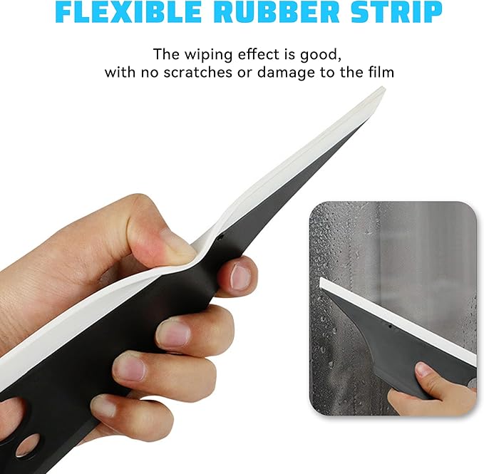 Car Window Tint Application Tools Kit, 43PCS Vehicles Glass Protective Wrapping Installation Set with Squeegees Cutting Knife & Blades, Auto Film Scrapers Accessories, Universal Fit (43PCS)