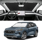 Custom Fit Windshield Sun Shade for Ford Escape 2020-2026, Blocks UV & Heat, Front Window Sunshade Accessorie, Easy Fold & Store Keep Your Car Cooler