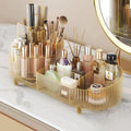 Booklov Roating Makeup Organizer for Vanity, Large Capacity Cosmetic Display Case, Clear Acrylic Countertop Beauty Storage Ho