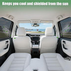 ZATOOTO Car Window Shades for Honda CR-V 2017-2022, 4 Pack CR-V Sun Shade Side Window, Breathable Mesh Car Window Screen for Camping Napping Baby UV Protection