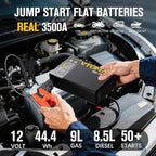 VTOMAN X3 Jump Starter with Air Compressor, 3500A Portable Car Battery Jumper Starter (9L Gas/8.5L Diesel Engines) with
