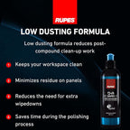 RUPES 9.DACOARSE250 Pack of 12 Blue 250 ml D-A Coarse High Performance Cut Polishing Compounds for Car Detailing & Removing Scratches | Removes Swirl Marks | Moderate to Severe Defect Removal