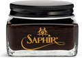 Saphir Medaille d'Or Pommadier Cream 75ml – Natural Cream Leather Shoe Polish, Leather Conditioner for Boots, Handbags