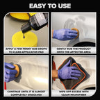 Carfidant Gray and Silver Scratch and Swirl Remover Kit, Car Scratch Remover for Deep Scratches with Buffer Pad, Rubbing Compound for Cars - 8.4 fl. Oz.