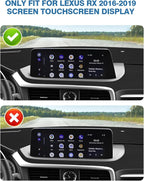 FIILINES Dash Cover for RX 2016-2019, Dashboard Mat Cover Accessories Dash Mat Sunshade Nonslip Mesh Protector No Glare