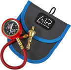 ARB ARB600 E-Z Deflator Kit 10-60 PSI 0-4 BAR Tire Pressure Gauge Rapid Air Down for Offroad Include Recovery Gear Pouch