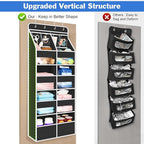Univivi 5-Shelf Over Door Hanging Organizer Fabric Door Storage for Baby Nursery Nursery Closet Cabinet Wall Mount Hanging St