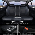 Coverado Seat Covers, Car Seat Covers Front Seats, Car Seat Protector Waterproof, Car Seat Cover, Car Seat Cushion Nappa Leat