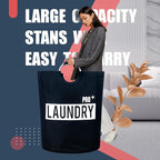 Caroeas Super Large 150L Laundry Basket Pro, Waterproof Laundry Hamper, Collapsible Laundry Basket Easy Storage, Clothes Hamp