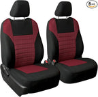 FH Group Automotive Car Seat Covers Front Set Premium 3D Air Mesh Front Seat Covers, Airbag Compatible Universal Fit Interior