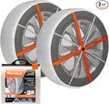 AutoSock for Passenger Vehicles HP645, Snow Socks for Tires, Pack of 2