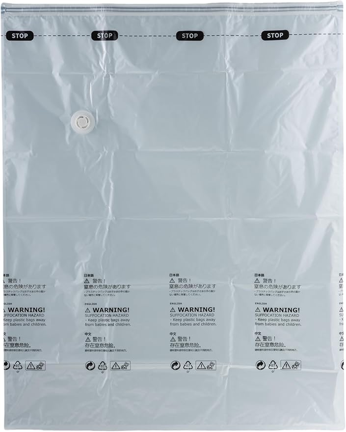 Vacuum Storage Bags for Clothing - NeatNest 6 pack Large Flat Bags (31.5"×39.4") for Comforters, Blankets, and Winter Clothes