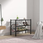 ROMGUAR CRAFT 3 Tier Bamboo Shoe Rack for Closet Free Standing Wood Shoe Shelf Storage Organizer for Entryway Small Space Sta
