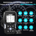 ANCEL BZ700 Mercedes Benz Sprinter Smart OBD2 Scanner, Full System Automotive Car Code Reader with All Reset Services,