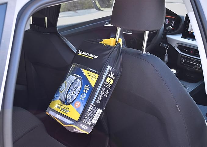 MICHELIN SOS Grip Evolution 7 Textile Snow Socks, Emergency Snow Chains for Cars, Quick and Easy Assembly, Perfect Hold on Sn
