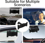 Dash Cam Mirror Mount, Rear View Mirror Dash Cam Mount Back Plate Panel Kit for 5.5" - 12" Rearview Mirror Dash Cams